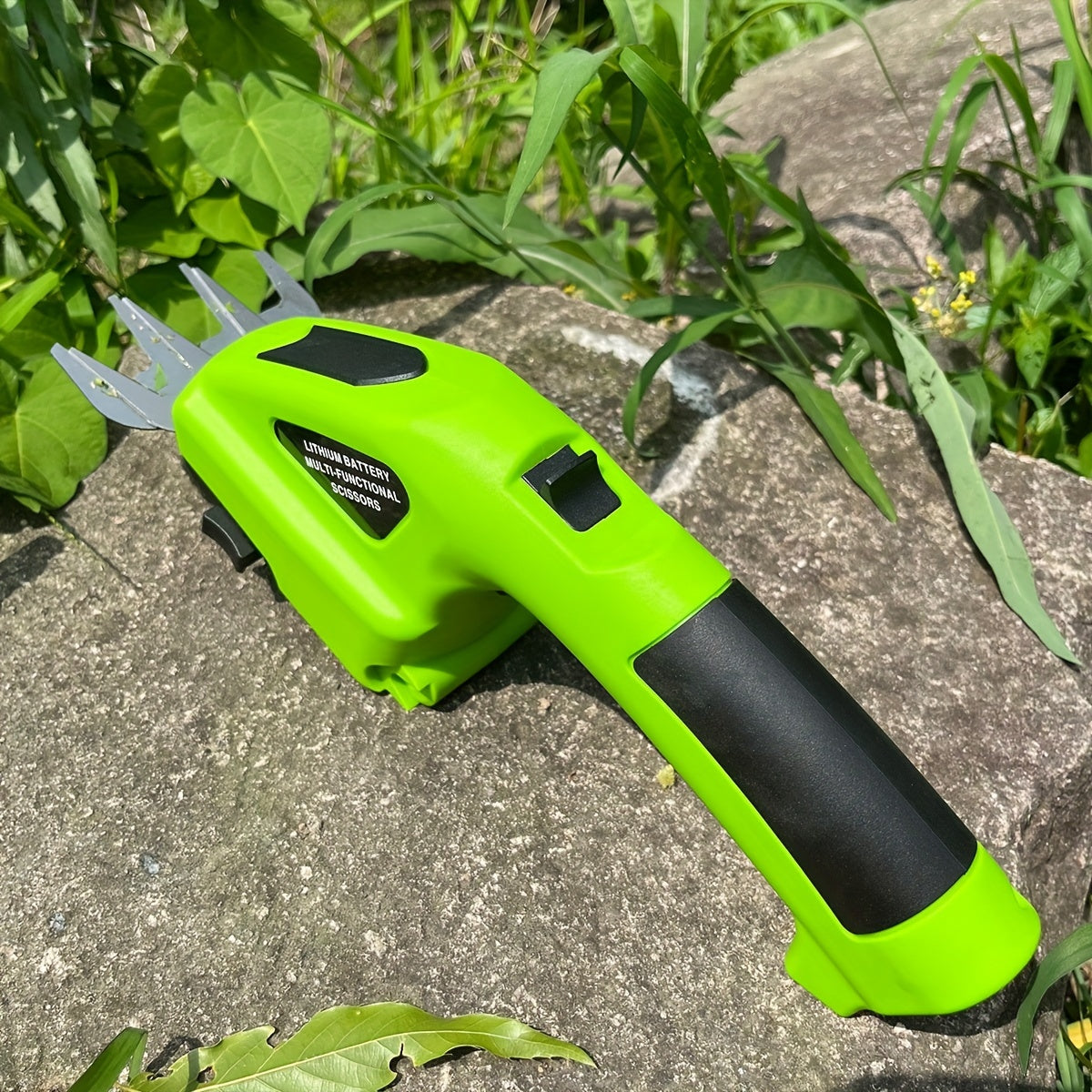 2-in-1 Rechargeable Handheld Hedge Trimmer Shears-4