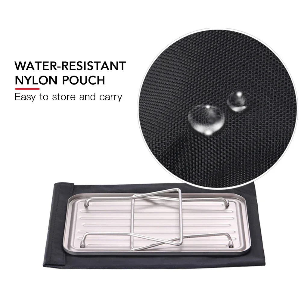 Portable Outdoor Folding Camping Grill-4