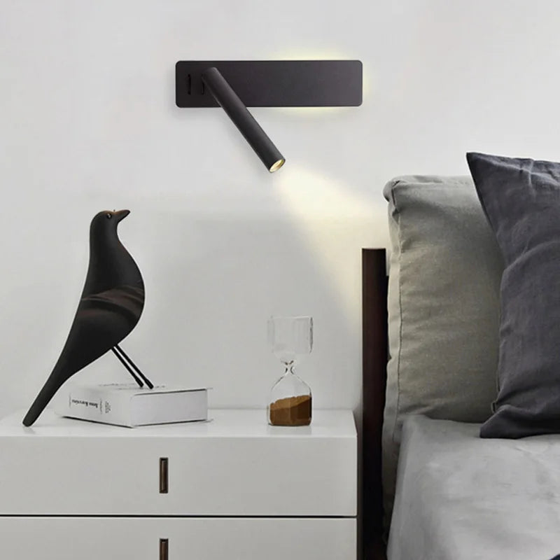 Modern LED Wall Lamp: Illuminate Your Bedroom with Style-4