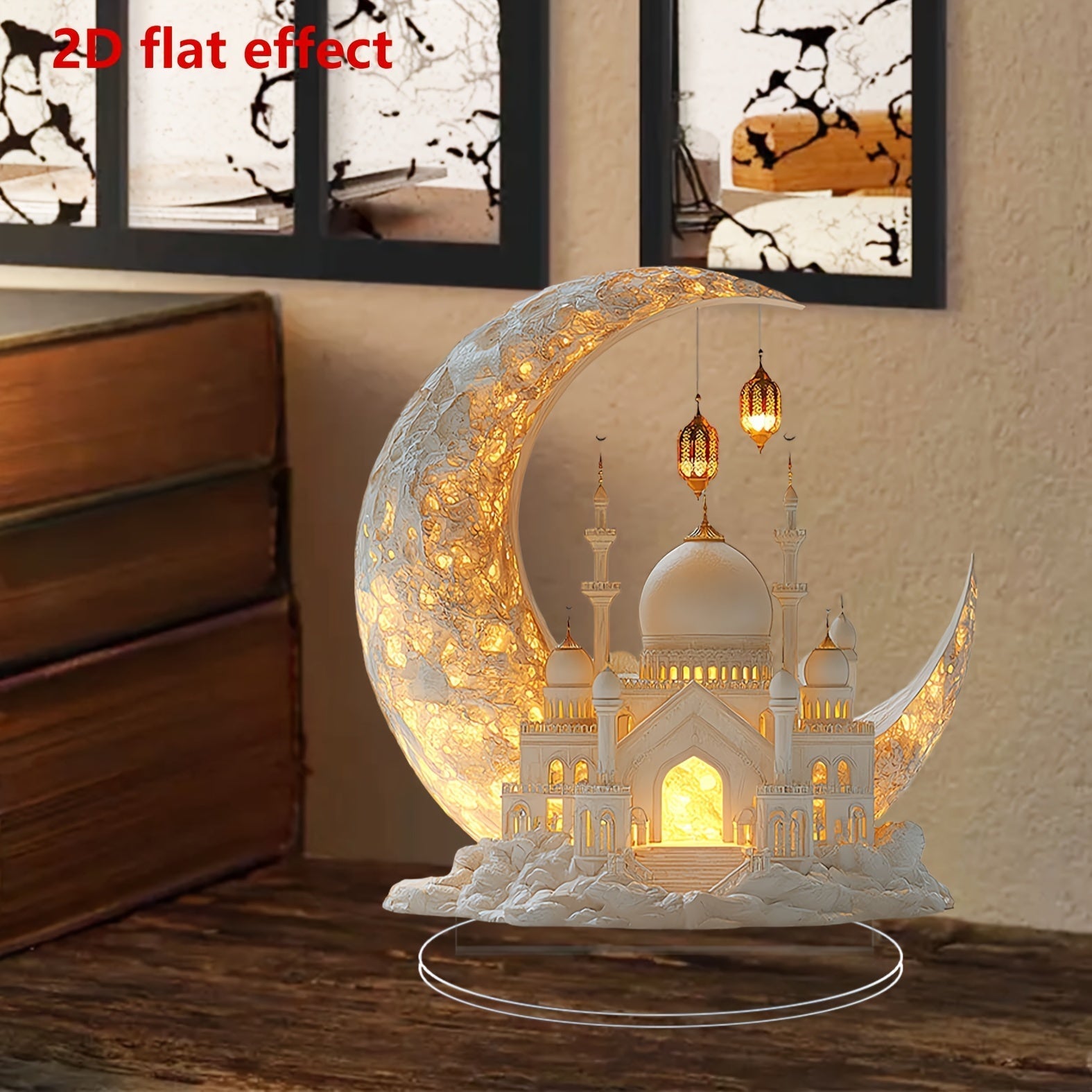 Traditional Ramadan Mosque Table Decoration Home Decor-1