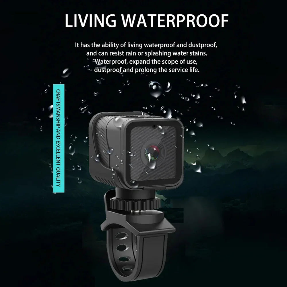 Portable WiFi Waterproof Sports Mini Camera (1080P HD)-4
