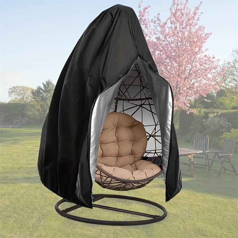 Heavy-Duty Hanging Egg Chair Cover with Zipper Closure-2