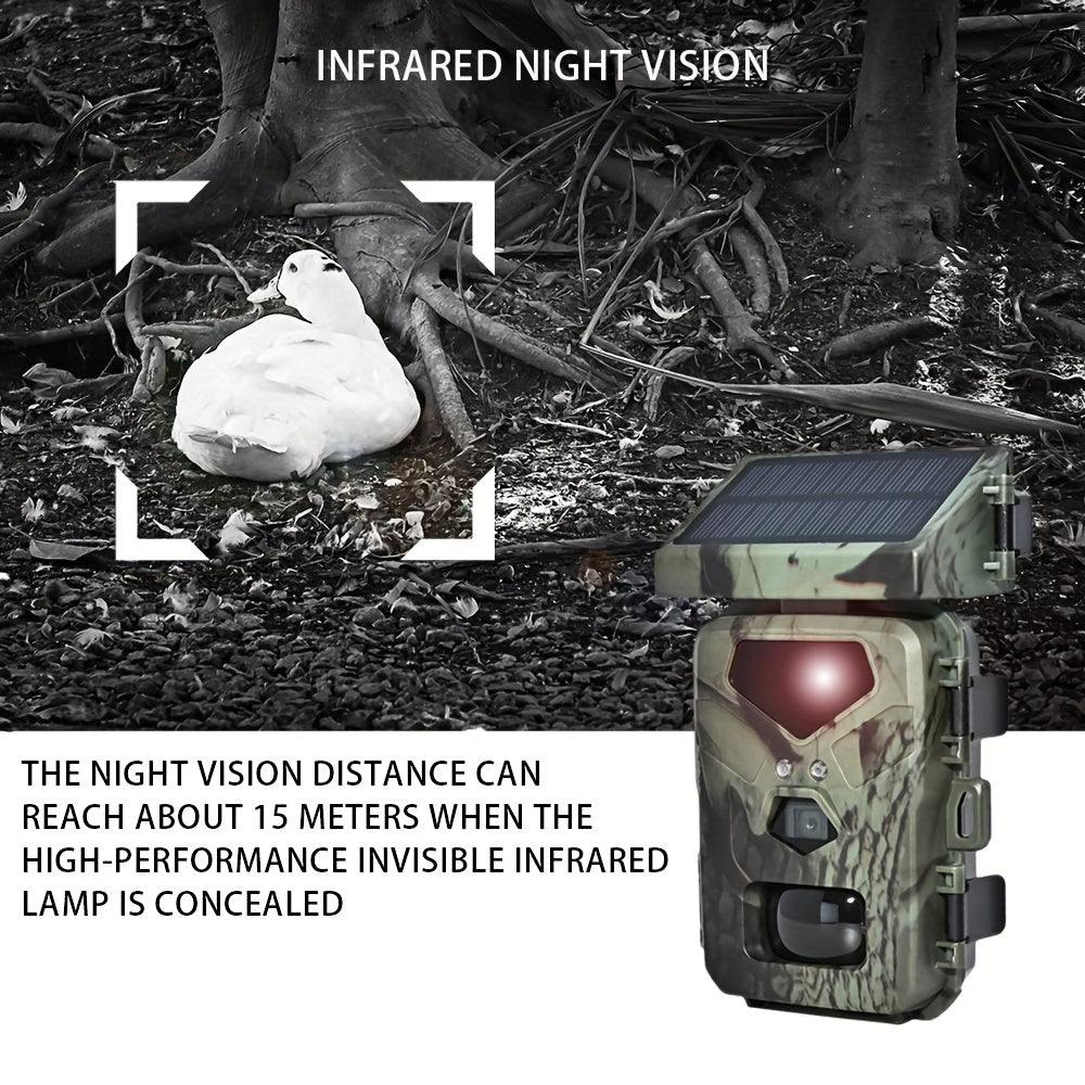 Solar Infrared Wildlife Security Camera (20MP)-4
