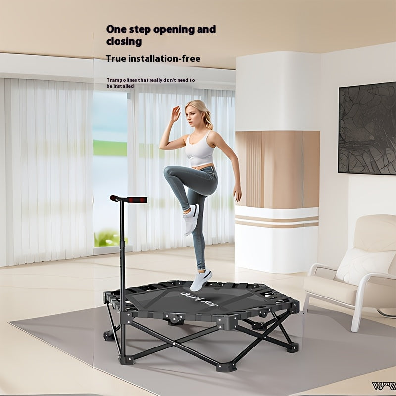 Hexagonal Trampoline for Adults-2