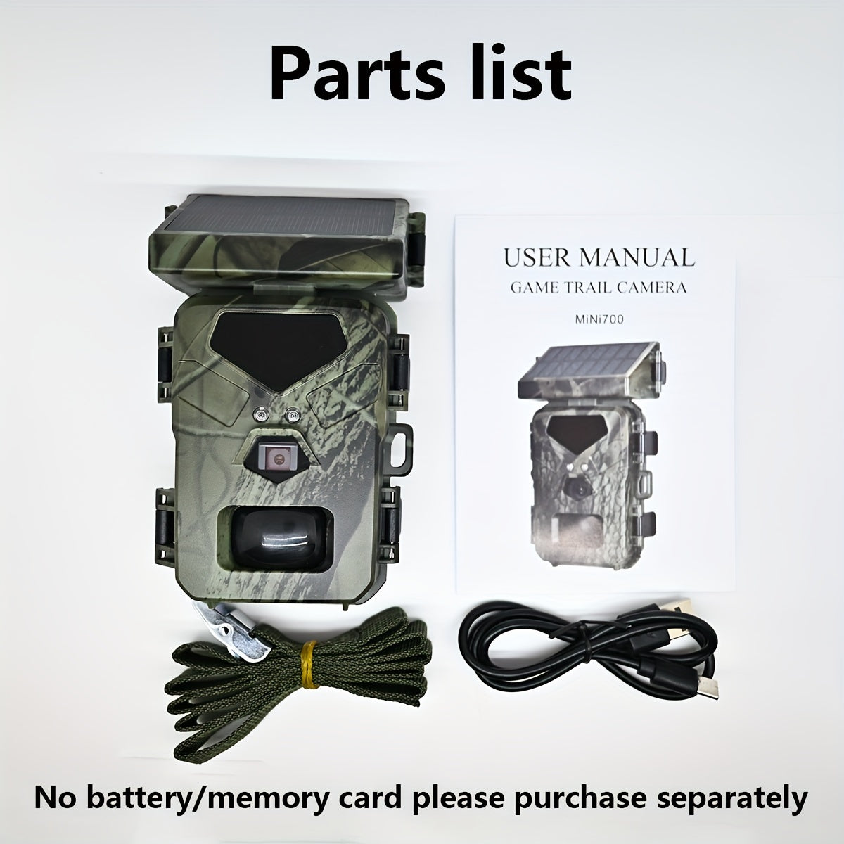 Solar Infrared Wildlife Security Camera (20MP)-3