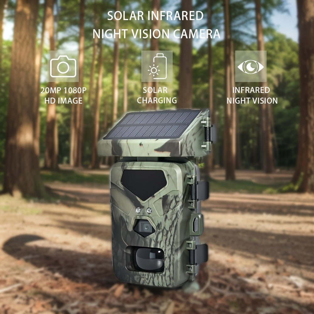 Solar Infrared Wildlife Security Camera (20MP)-2