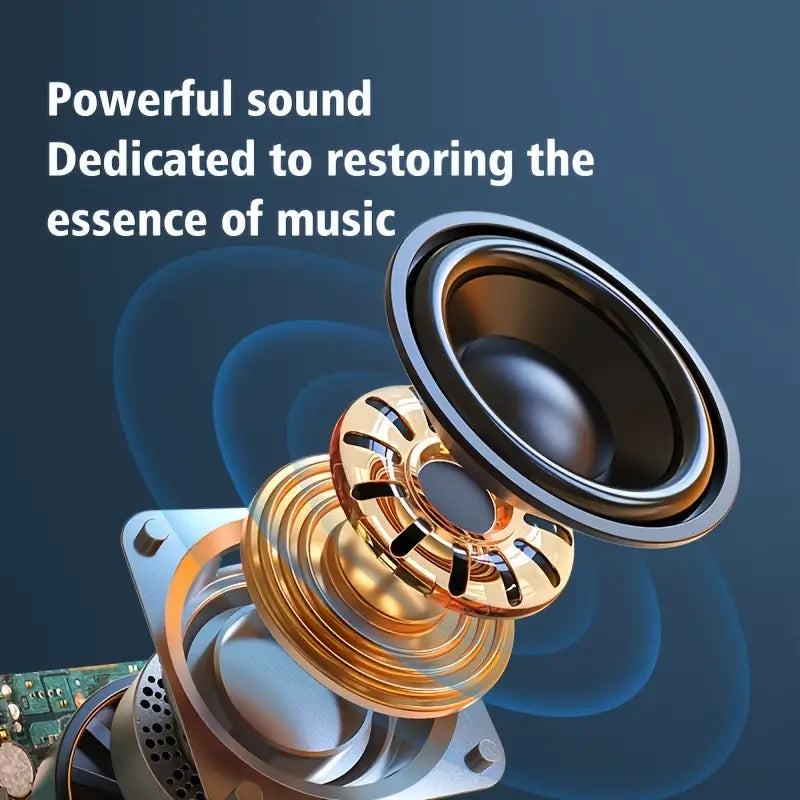 Wireless Outdoor Portable Subwoofer Speaker-4