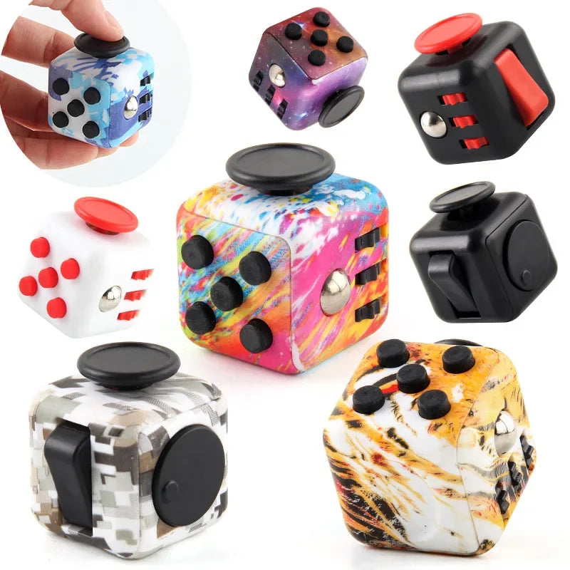Antistress Fidget Compression Magic Dice Toy-0