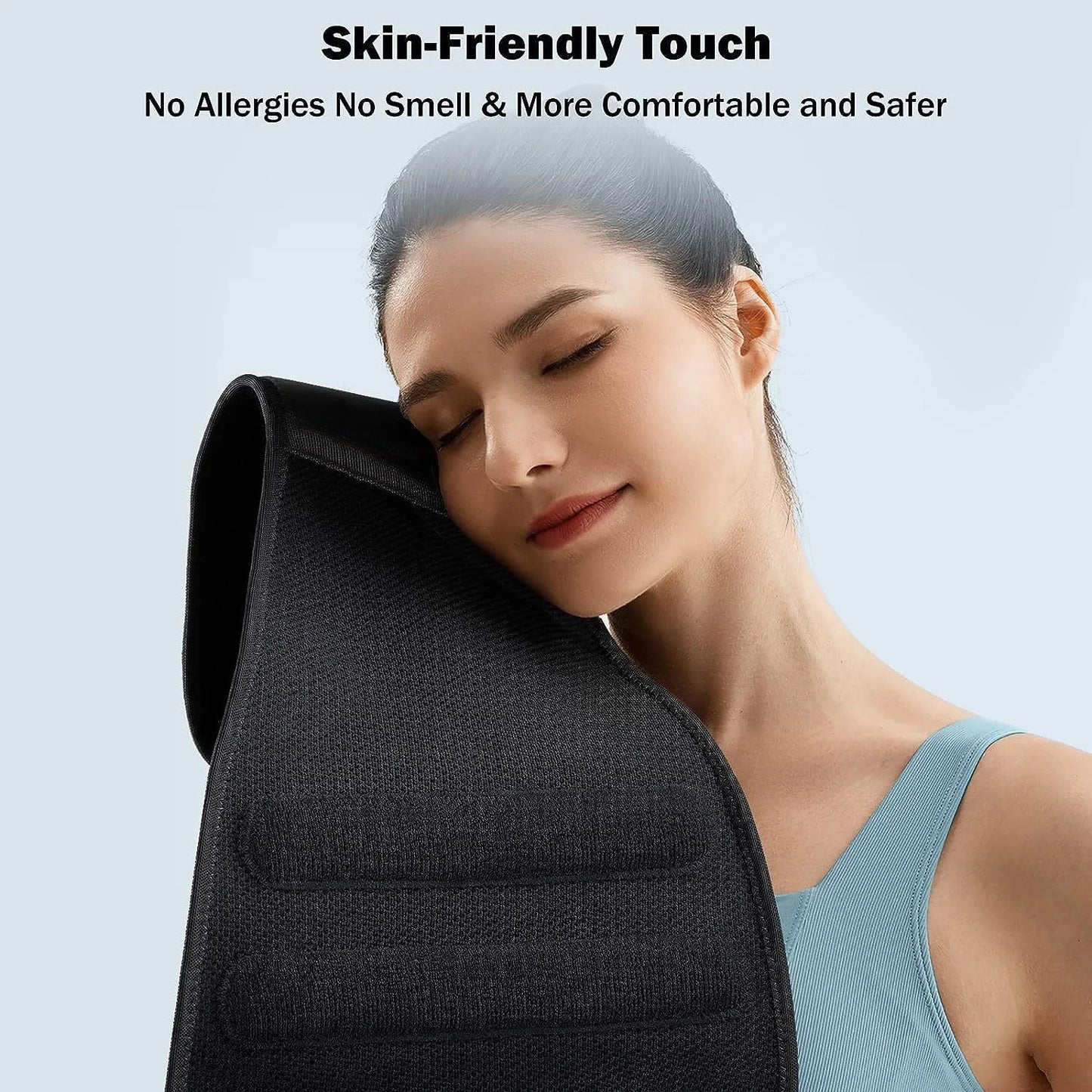 Back Brace for Lower Back Pain Relief with Pulley System Black, XL-1