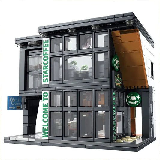 Star Coffee House Cafe Building Blocks Set (581Pcs)-0