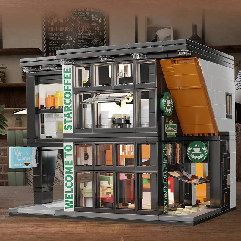 Star Coffee House Cafe Building Blocks Set (581Pcs)-2