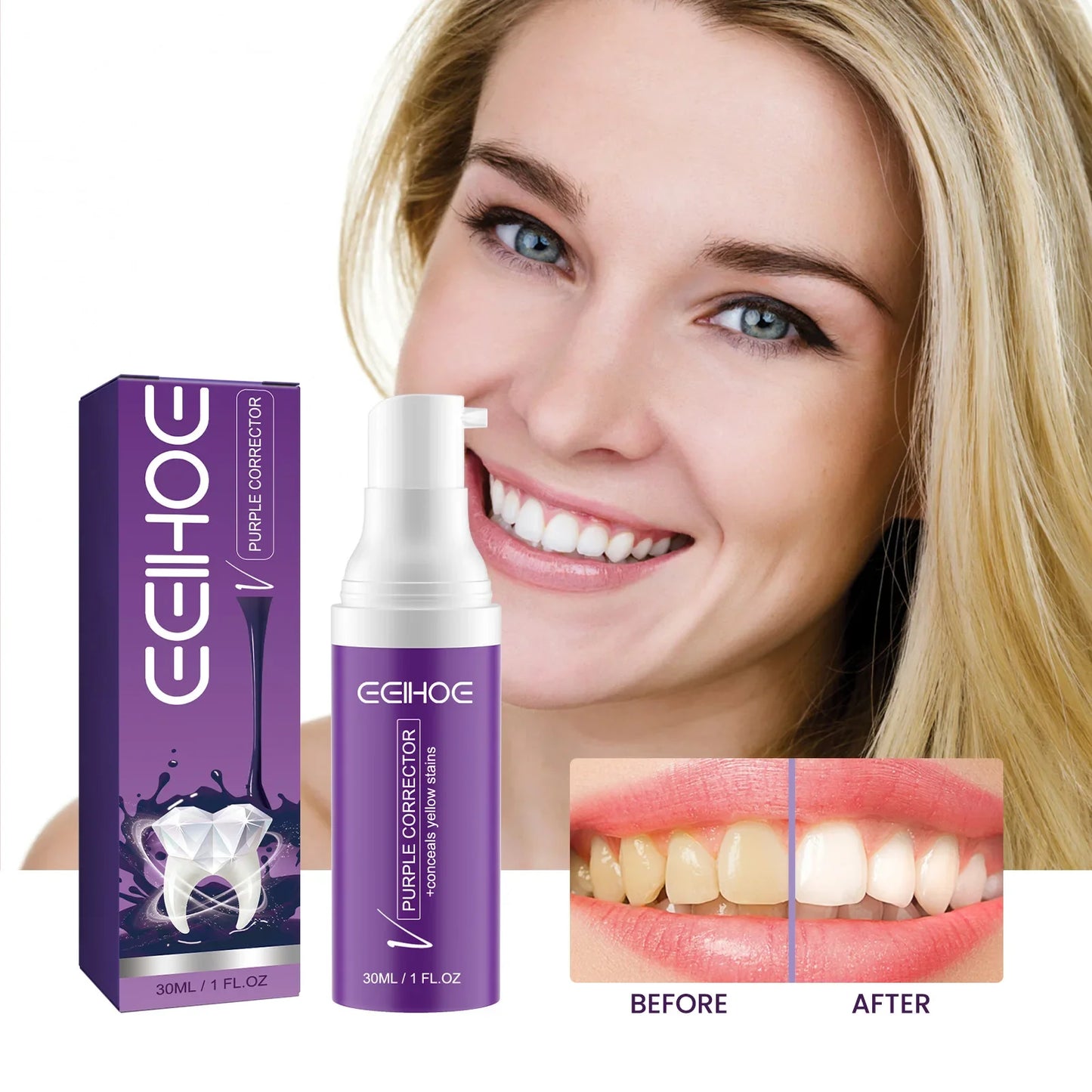 EELHOE Purple Toothpaste-1