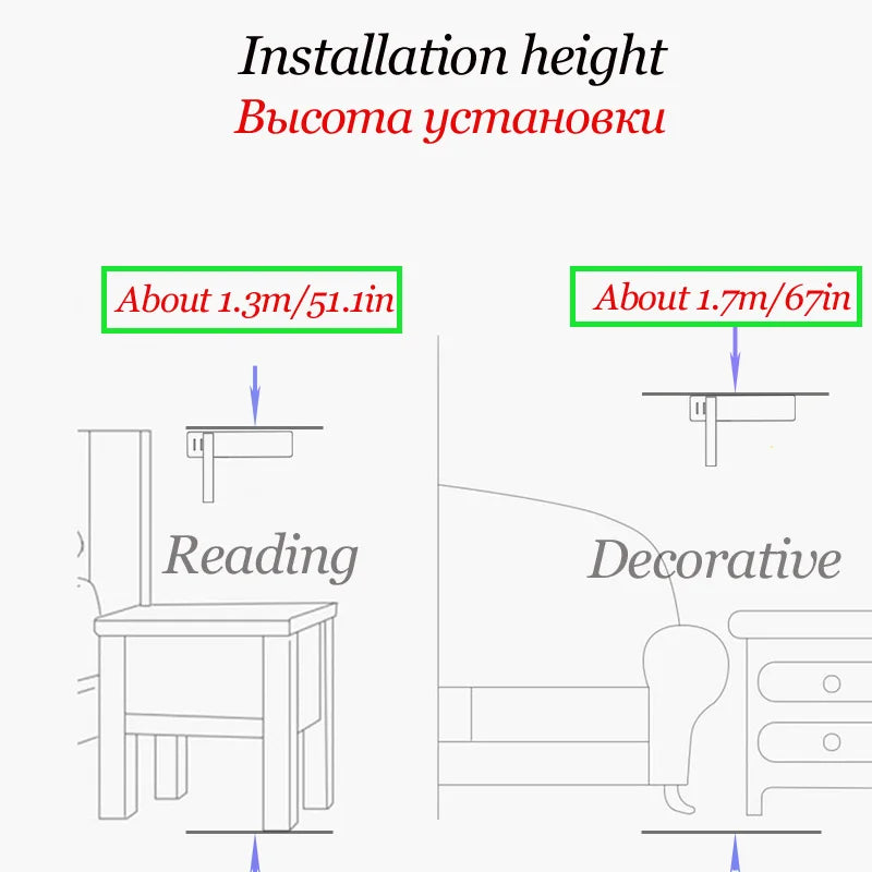 Modern LED Wall Lamp: Illuminate Your Bedroom with Style-3