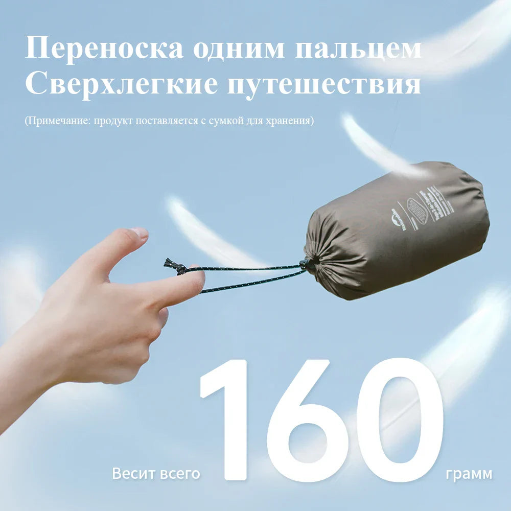 2-in-1 Foam Inflatable Pillow for Travel & Camping-1