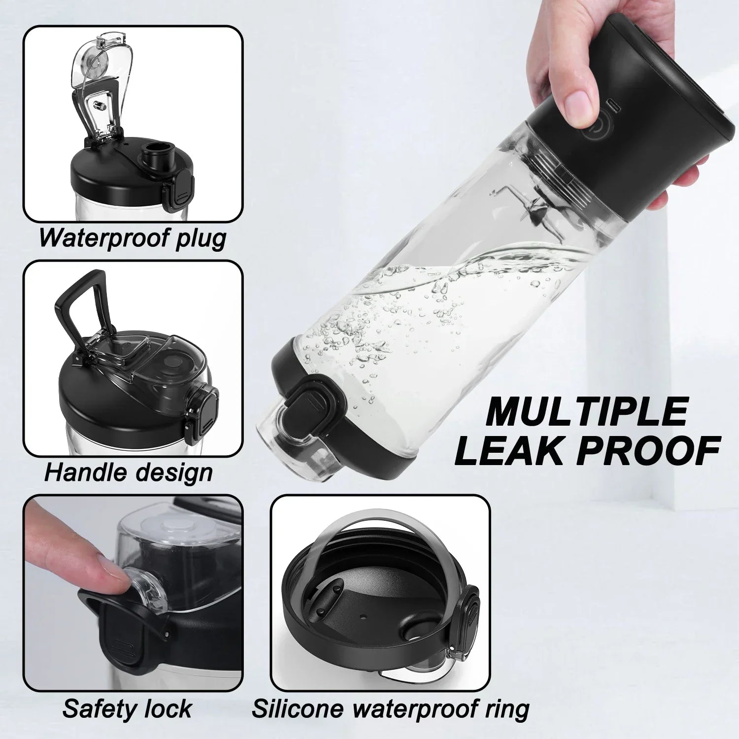 Portable USB Rechargeable Mini Blender-3