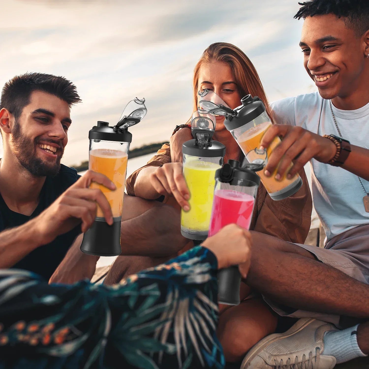 Portable USB Rechargeable Mini Blender-1