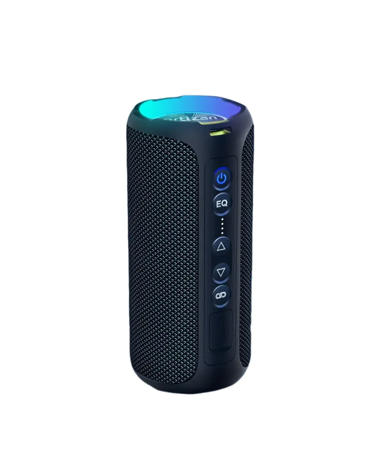 40W Waterproof Bluetooth Speaker with LED Light (Black)-0