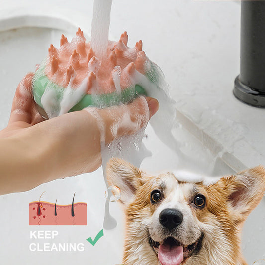 Pet Bathing and Grooming Brush-0