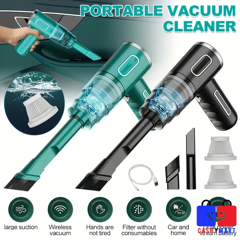 Portable Rechargeable Vacuum Cleaner-3