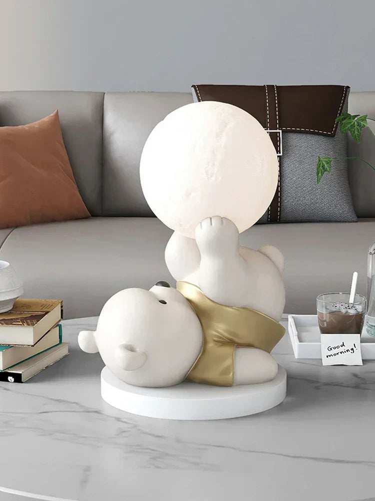 Charming Vitality Bear Sculpture-2