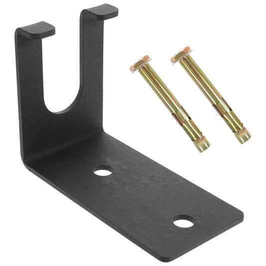 Wall-Mounted Barbell Storage Rack - Steel Holder-0