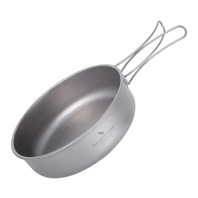 Titanium Camping Cookware Set Grey-2