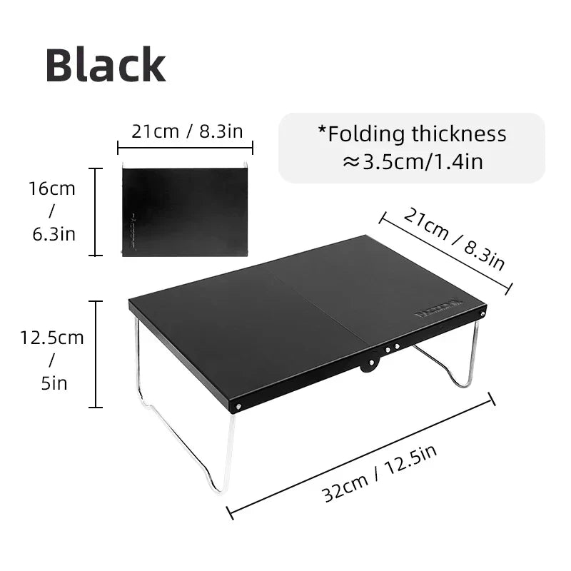 Portable Foldable Camping Table - Ultralight Mini Coffee Table-4