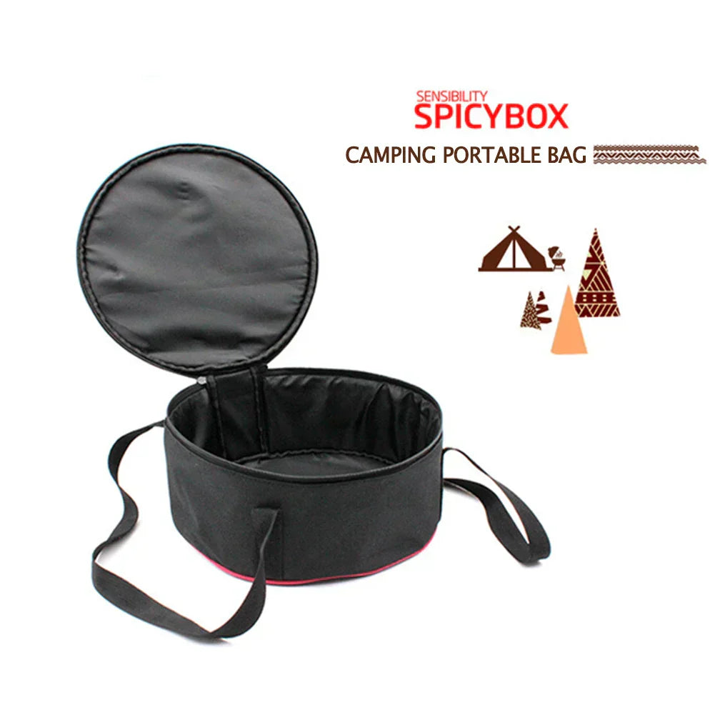 Camping Storage Handbag Portable Cookware Utensils-3