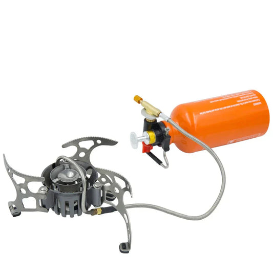 Multi-Oil Gas Portable Camping Stove Grey-0