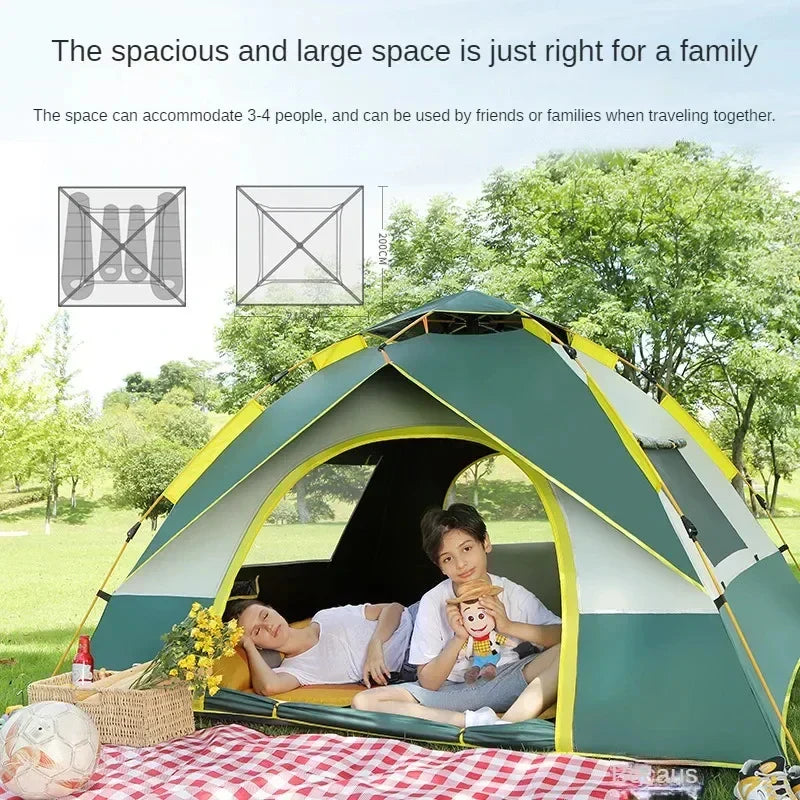 Convenient Automatic Camping Tent-3