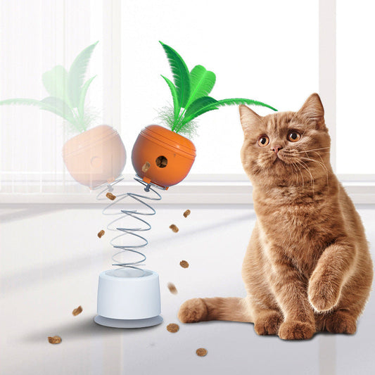 Smart Interactive Cat Feeder and Play Tumbler-0