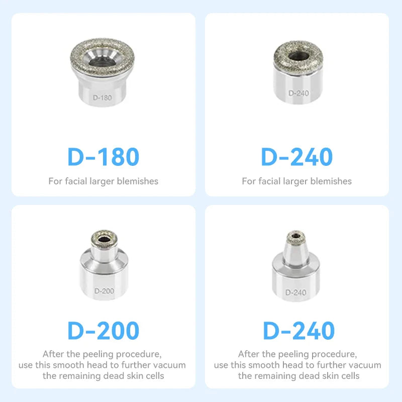 Upgraded Diamond Microdermabrasion Machine White-3