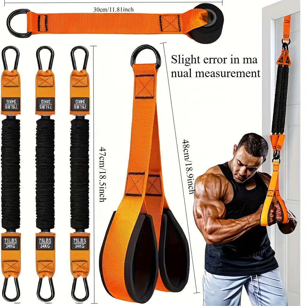 5-Piece Latex Resistance Training Band Set-1
