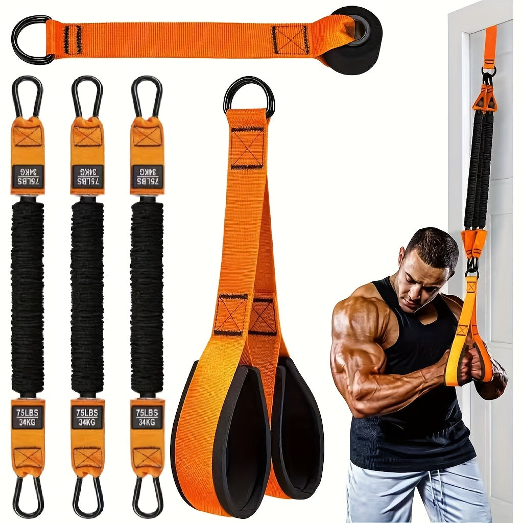 5-Piece Latex Resistance Training Band Set-0