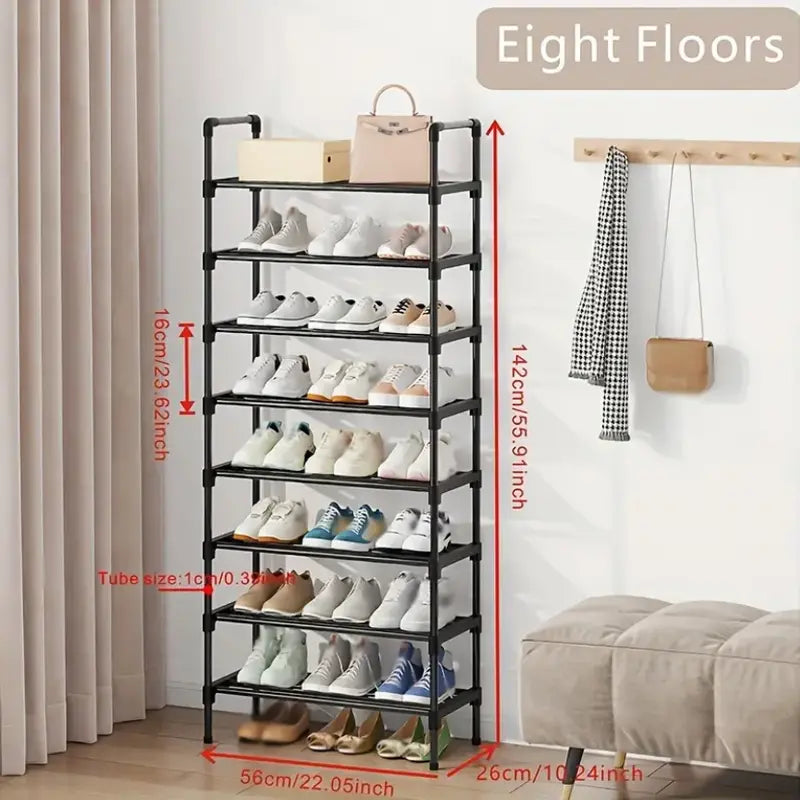 Adjustable Multi-Layer Shoes Storage Rack - Keep Your Space Organized-2