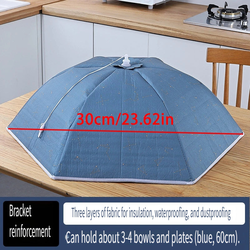 Starry Sky Pattern Insulated Folding Food Cover-2
