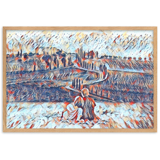 SEEING THE DAWN THROUGH THE DREAM SUPERIOR Framed Poster-0