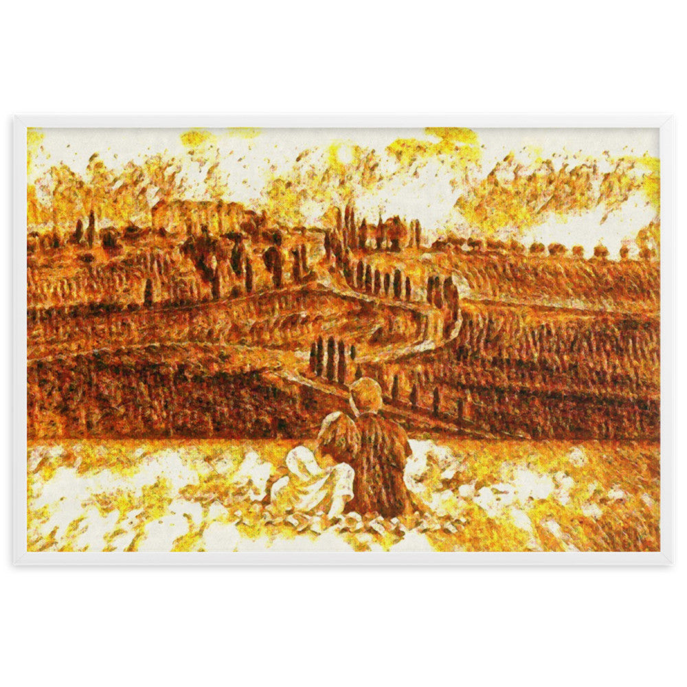 SEEING THE DAWN THROUGH THE DREAM SUPERIOR Framed Poster-0