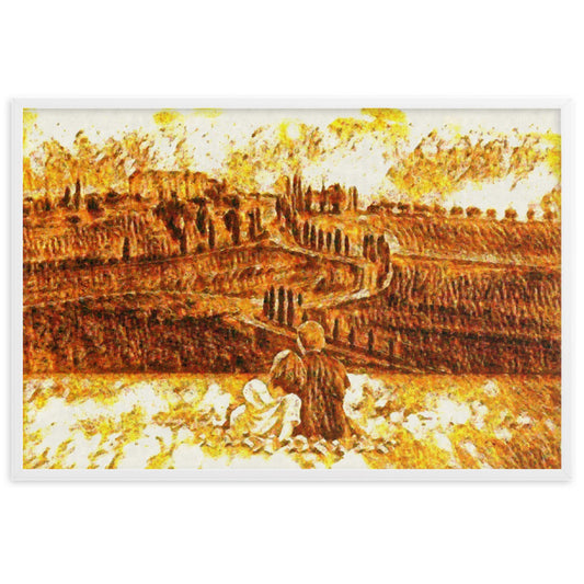 SEEING THE DAWN THROUGH THE DREAM SUPERIOR Framed Poster-0