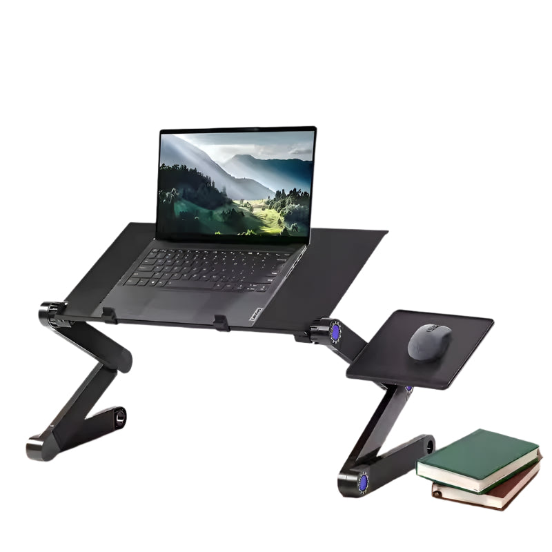 Standing Laptop Desk with Mouse Board-0