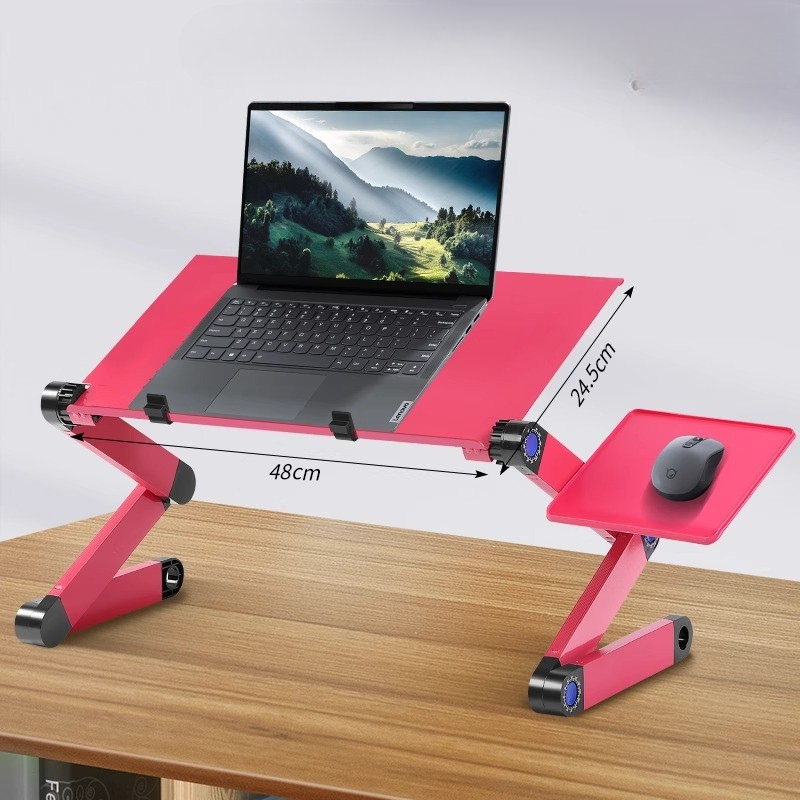 Standing Laptop Desk with Mouse Board-2